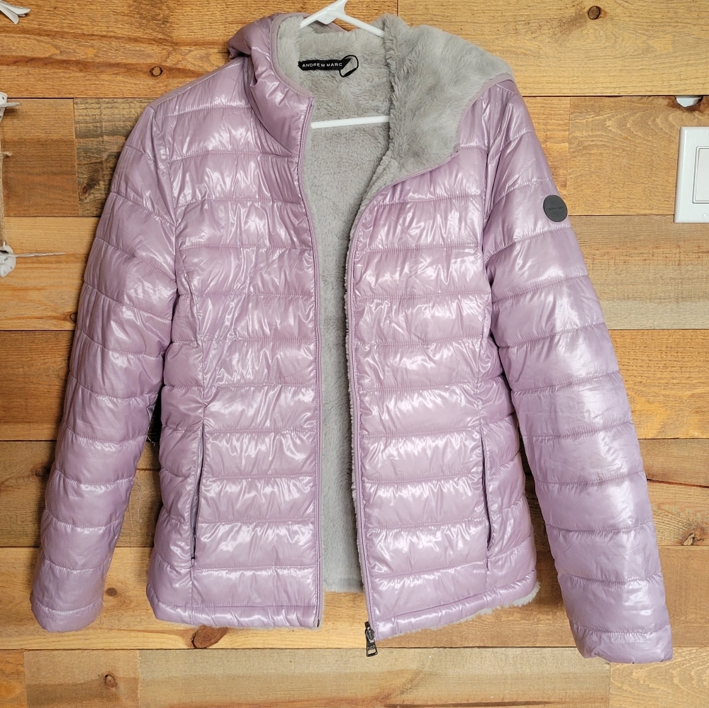 🌳Like new puffer jacket andrew marc